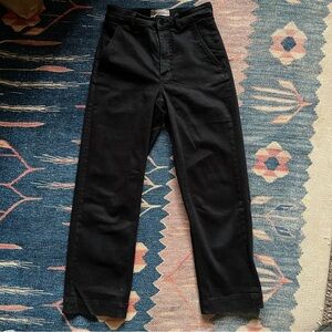 Everlane Cropped Straight Regular in Black